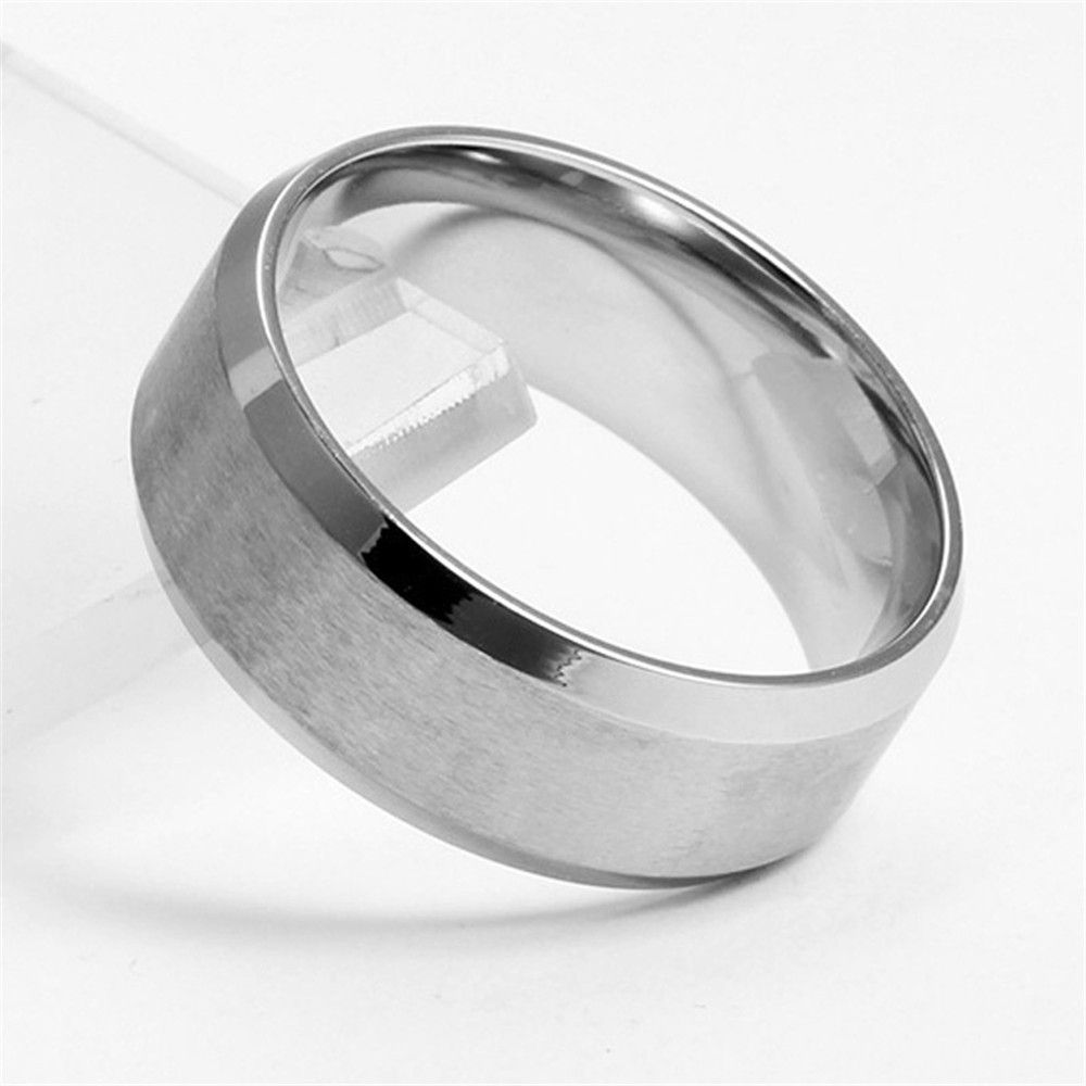 Silver Engagement Ring/Wedding Band Set For Couple