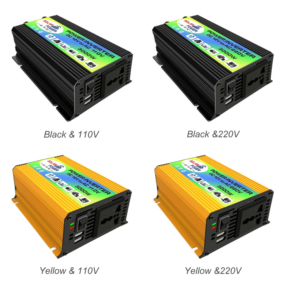 Peaks 3000W Modified Sine Wave Inverter High Frequency