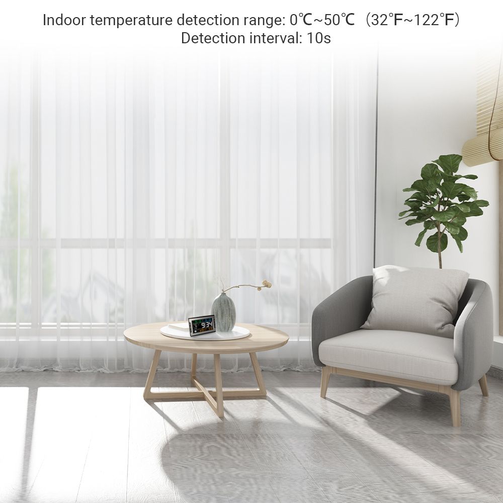 Indoor Outdoor Temperature Humidity Digital Multifunctional
