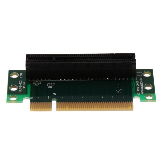 4x  Express 8X Adapter Riser Card 90 Angle For 1U2U Server Chassis