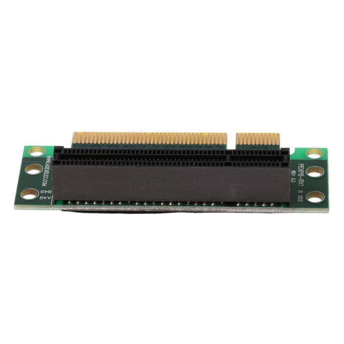 4x  Express 8X Adapter Riser Card 90 Angle For 1U2U Server Chassis