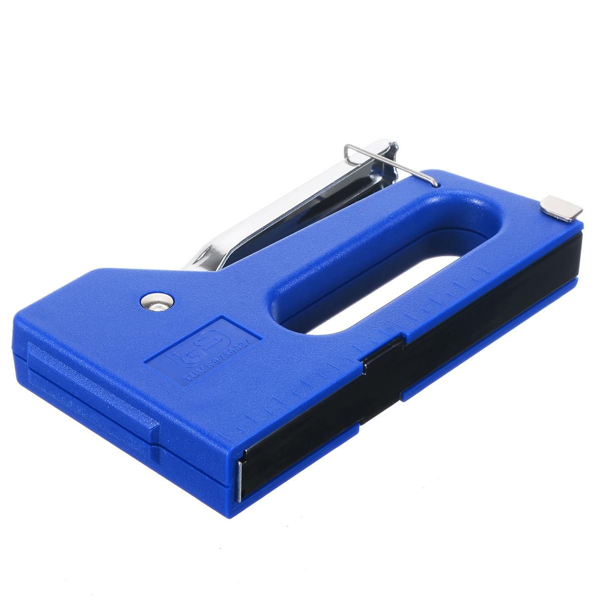 1pc Mini Staple Nail Stapler Stapling Machine Kit Staple Nail + 6mm Staples For Upy Furniture Woodworking Hand Tools