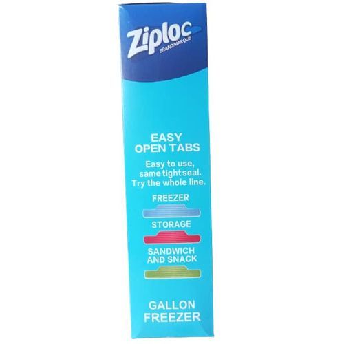 Double Zipper 38 Gallon Freezer Bags