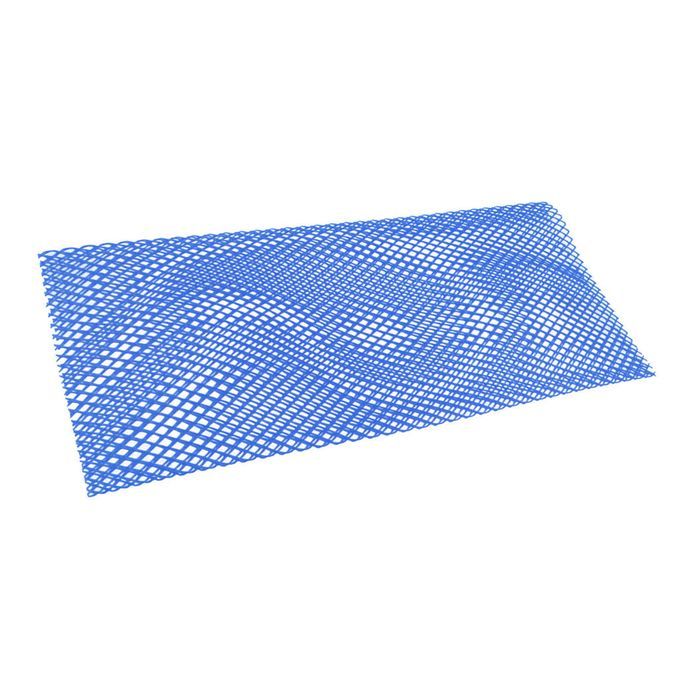 Snorkel Dive Tank Mesh Cover Scuba Diving Cycling Net Cover PVC Blue
