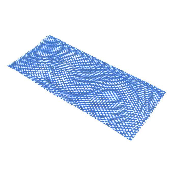 Snorkel Dive Tank Mesh Cover Scuba Diving Cycling Net Cover PVC Blue