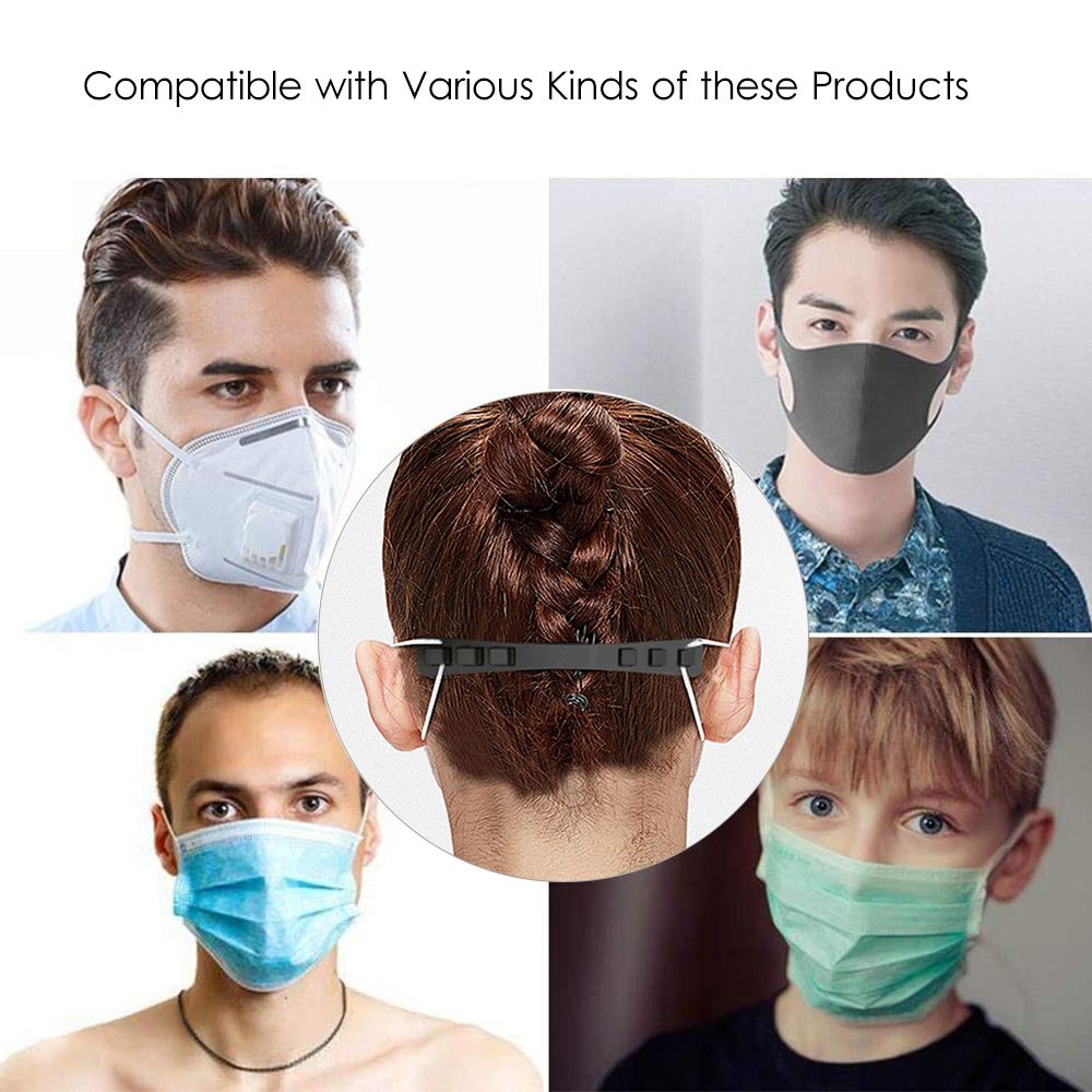 Adjustable Anti Earache Strap Hook Buckle Anti-Tightening