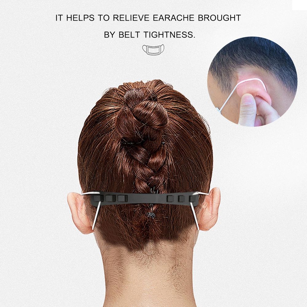 Adjustable Anti Earache Strap Hook Buckle Anti-Tightening