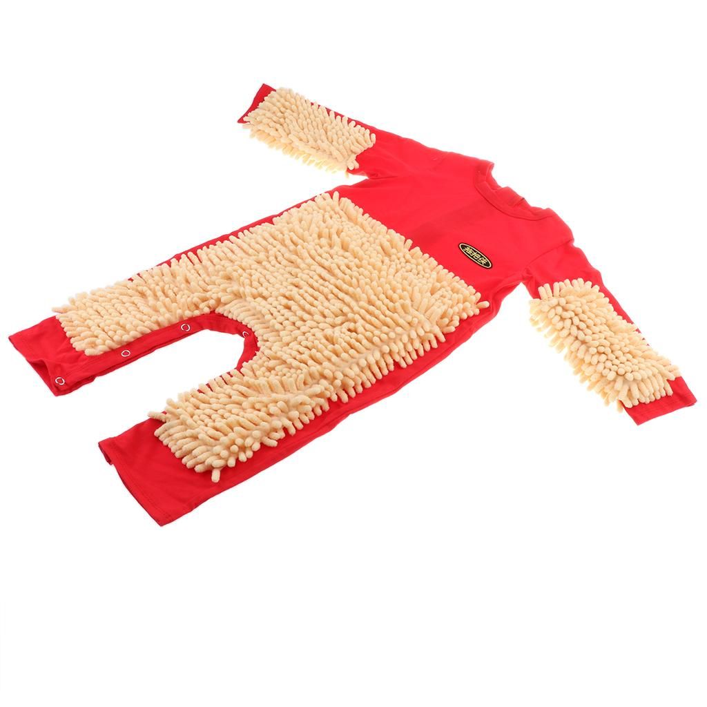 Creeping Clothes Floor Cleaning Creeping Clothes Of A Red 90cm
