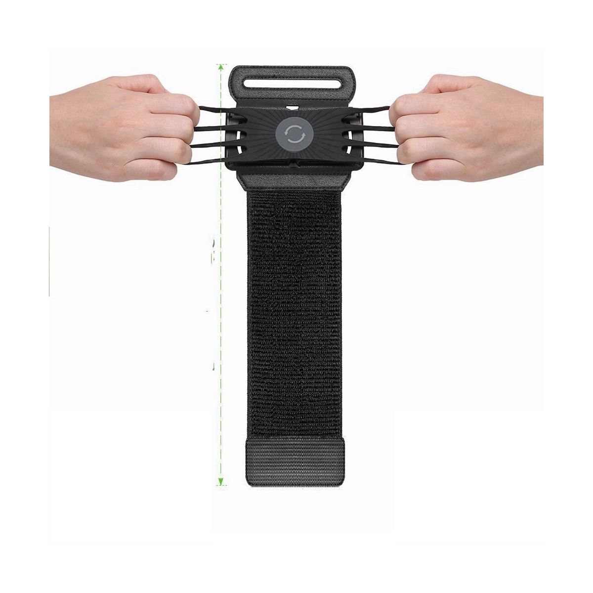 Outdoor Sports Wrist Phone Pouch Removable Rotating Phone