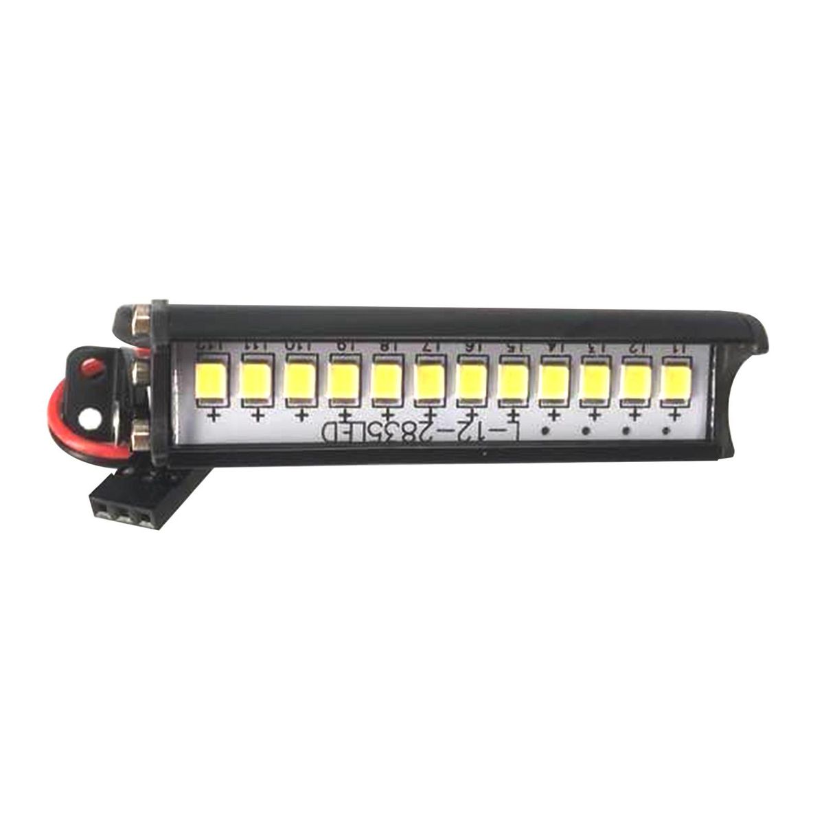 55mm 12 LED Roof Light Replacement for Axial SCX10 Traxxas TRX4 D90 Redcat GEN8 hpi RC Car