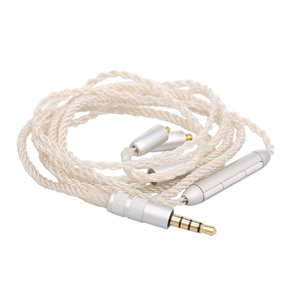 3.5mm Wired Earphones Cable Detachable Replacement Headphone