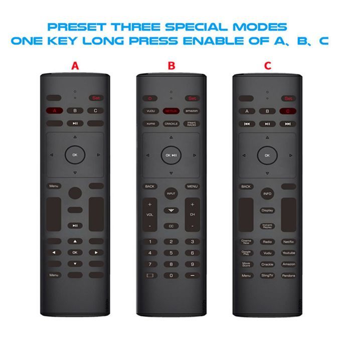 Wireless Intelligent Smart Remote Control USB 2.4G Computer Phone