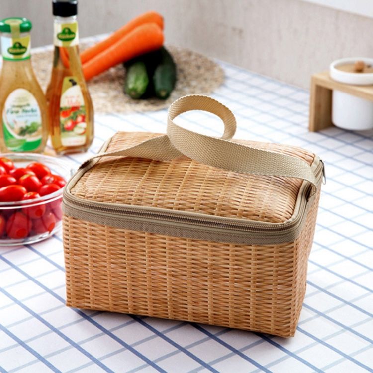 Portable Insulated Thermal Lunch Box