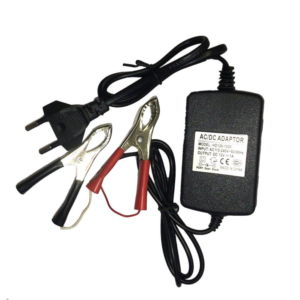 15W Auto Car Motorcycle ATV 12V/1A Multi-mode Battery Charger Tender