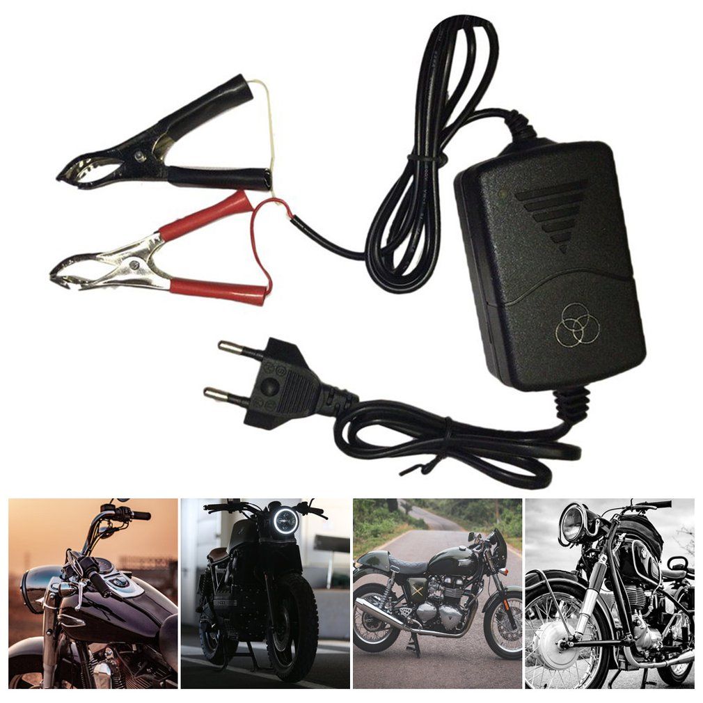 15W Auto Car Motorcycle ATV 12V/1A Multi-mode Battery Charger Tender