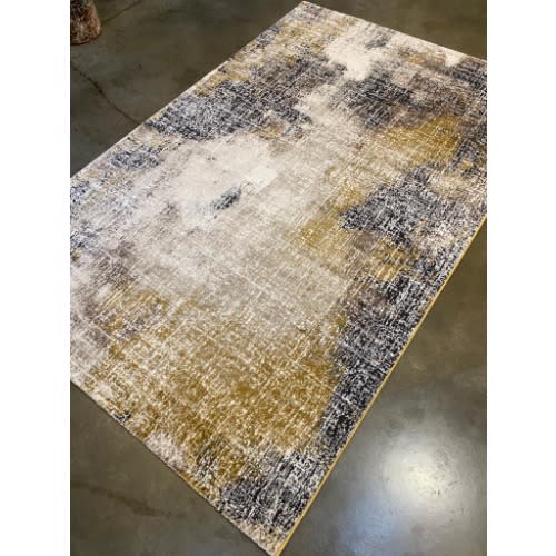 4ft By 6ft Retro Pattern Multicolor Center Turkish Rug
