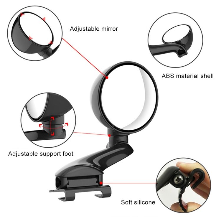 3R-095 Auxiliary Rear View Mirror