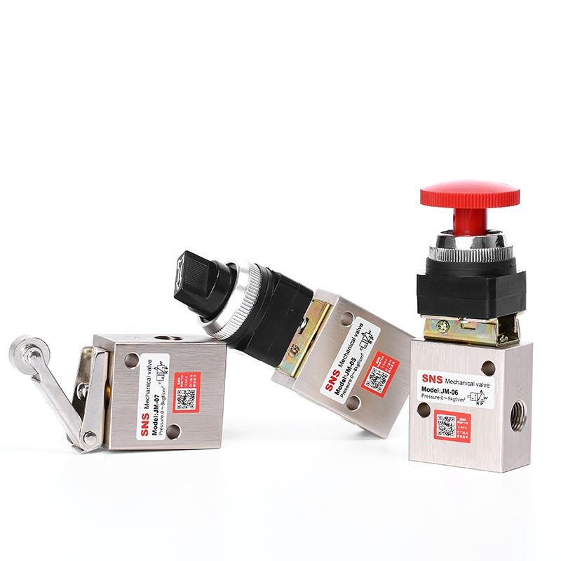 SNS Shenchi Pneumatic Large Supply JM Series Roller Machine Control Valve Pneumatic Valve One-Bit Two-Way Specifications Complete