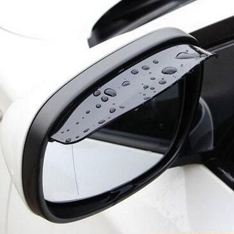 Car rearview mirror rain Eyebrow Shield Water Guard For Peugeot 307 206 308 407 207 3008 406 208 8 301 2008 408 08
