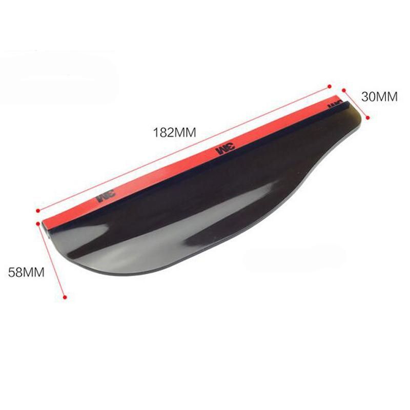 Car rearview mirror rain Eyebrow Shield Water Guard For Peugeot 307 206 308 407 207 3008 406 208 8 301 2008 408 08