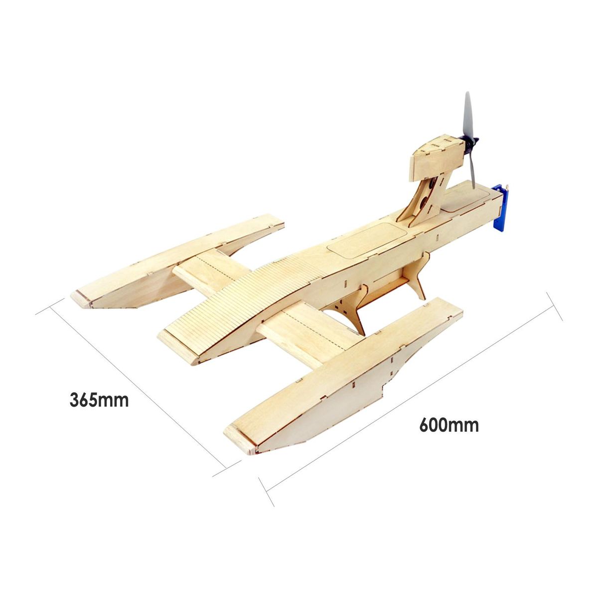 RC Boat Outdoor Pools and Lakes Toys for Kids Boys DIY Assembly Wooden Boat Model with Motor Servo ESC
