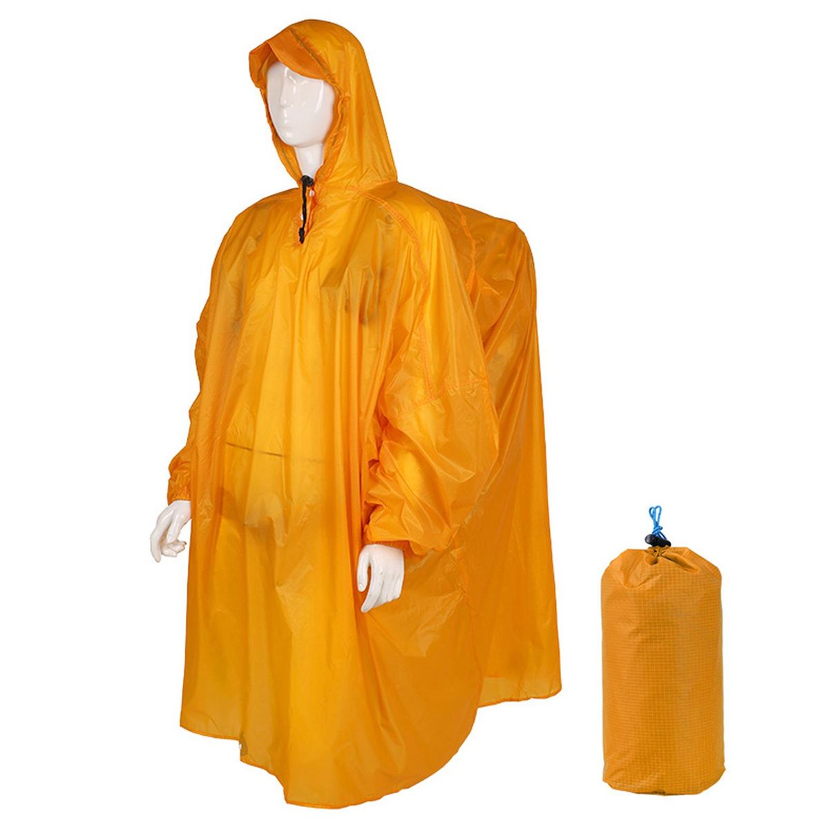 Outdoor Lightweight Waterproof Water-resistant Climbing Bag Backpack Raincoat Poncho Rain Cover For Camping Hiking Travel