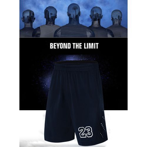 Sports Pockets Loose  Fashion Number 23  Running Outdoor  Basketball Men Five Shorts