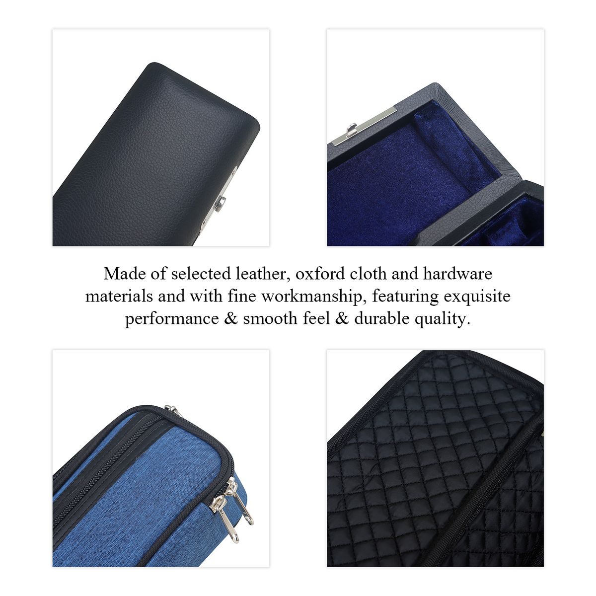 16-Hole/17-Hole Flute Bag Set Portable Flute Case Flute Box