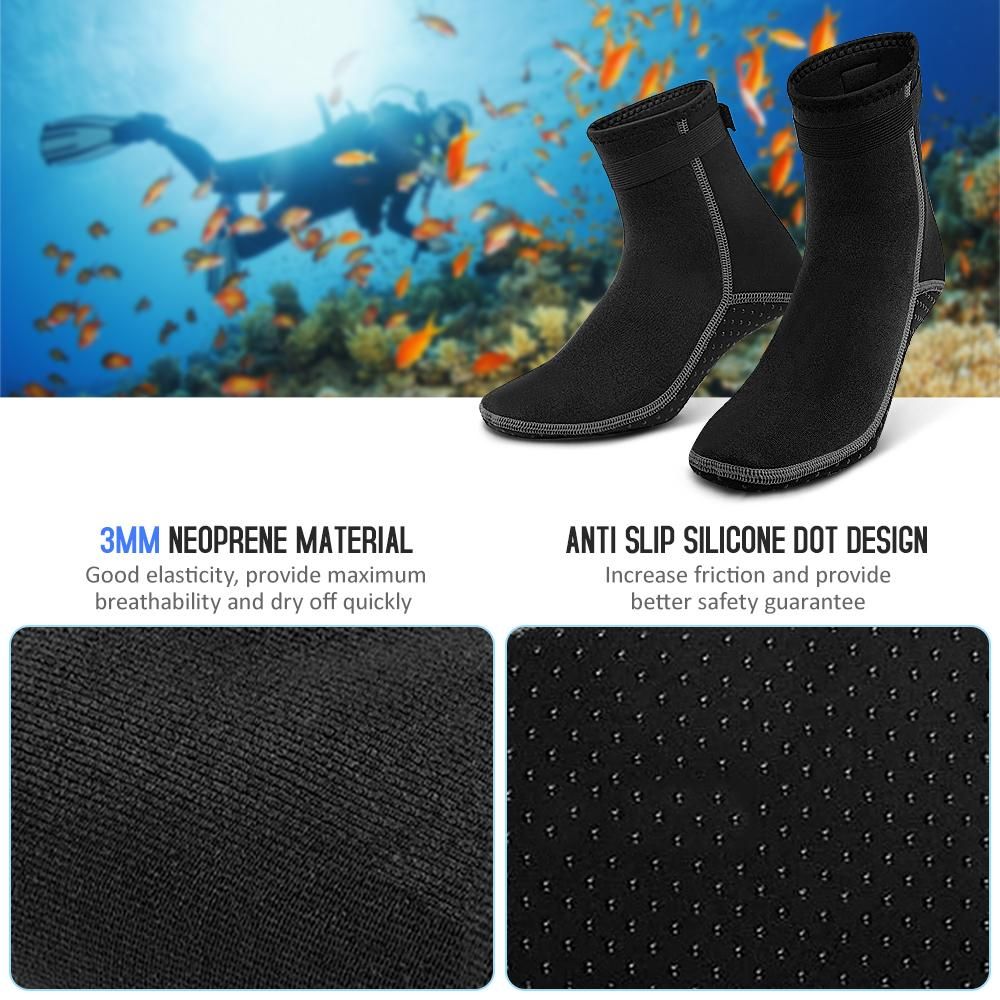 3mm Neoprene Diving Socks Swimming Socks Swimwear Warm Snorkeling Socks For Beach Swimming Diving Surfing Snorkeling