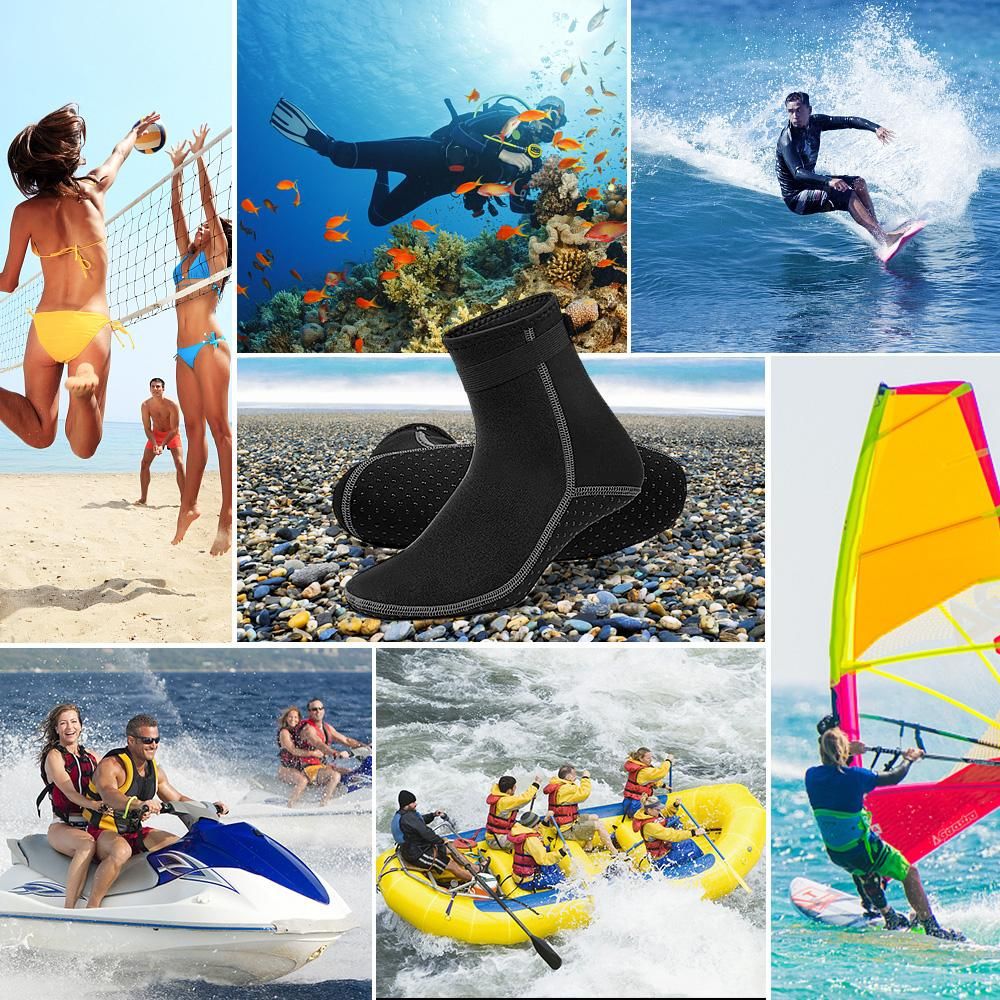 3mm Neoprene Diving Socks Swimming Socks Swimwear Warm Snorkeling Socks For Beach Swimming Diving Surfing Snorkeling
