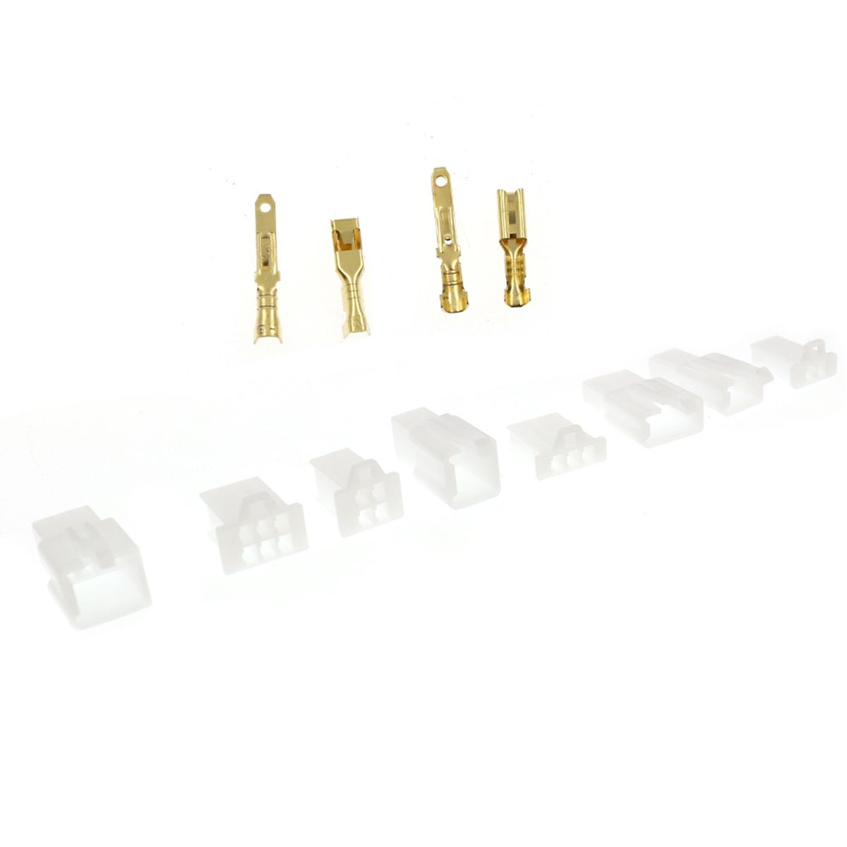 380PCS 2.8mm 2/3/4/6 Pin Electrical Wire Terminal Connector