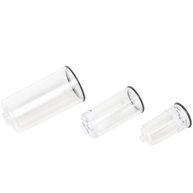 SNS Shenchi Pneumatic Atomized Lubricator Oil Cup Ac Duplex Piece FRL (Air Filter, Pressure Relief Valve and Lubricator) Oil Cup Pc Transparent Cup
