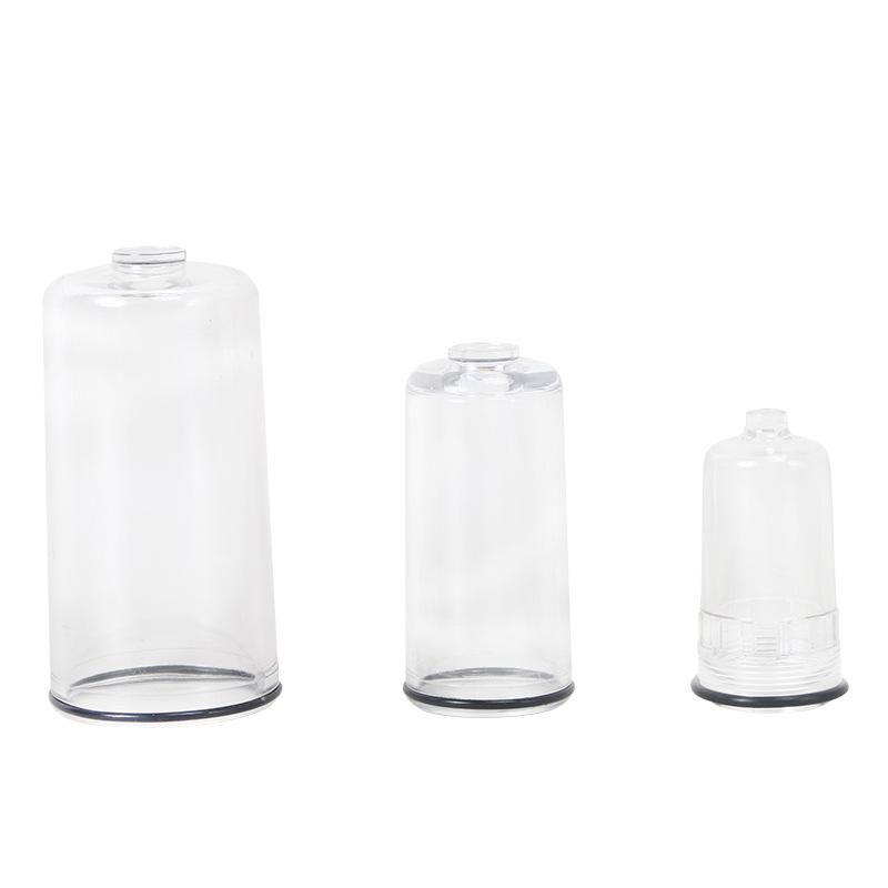 SNS Shenchi Pneumatic Atomized Lubricator Oil Cup Ac Duplex Piece FRL (Air Filter, Pressure Relief Valve and Lubricator) Oil Cup Pc Transparent Cup