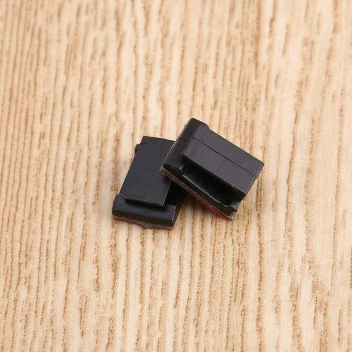 100 Pcs Adhesive Cable Clips Wire Clamps Car Cable