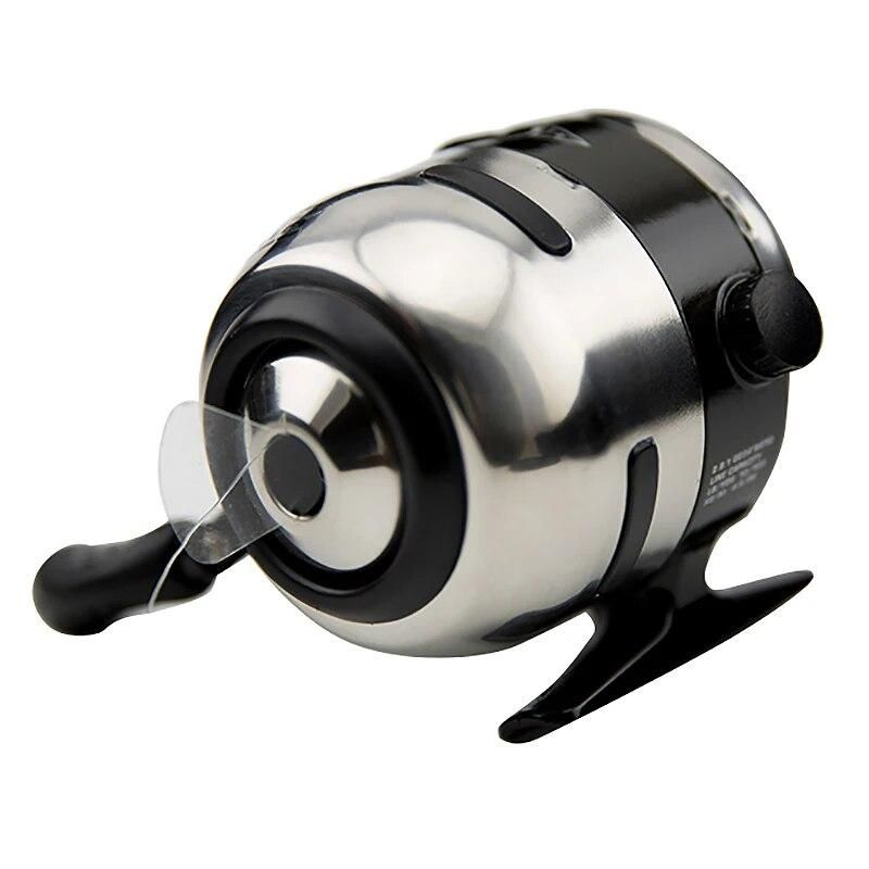 Mini Spincast Reel Wheel Catapult Hunting Stainless Steel Fishing Reel for Fishing Tool