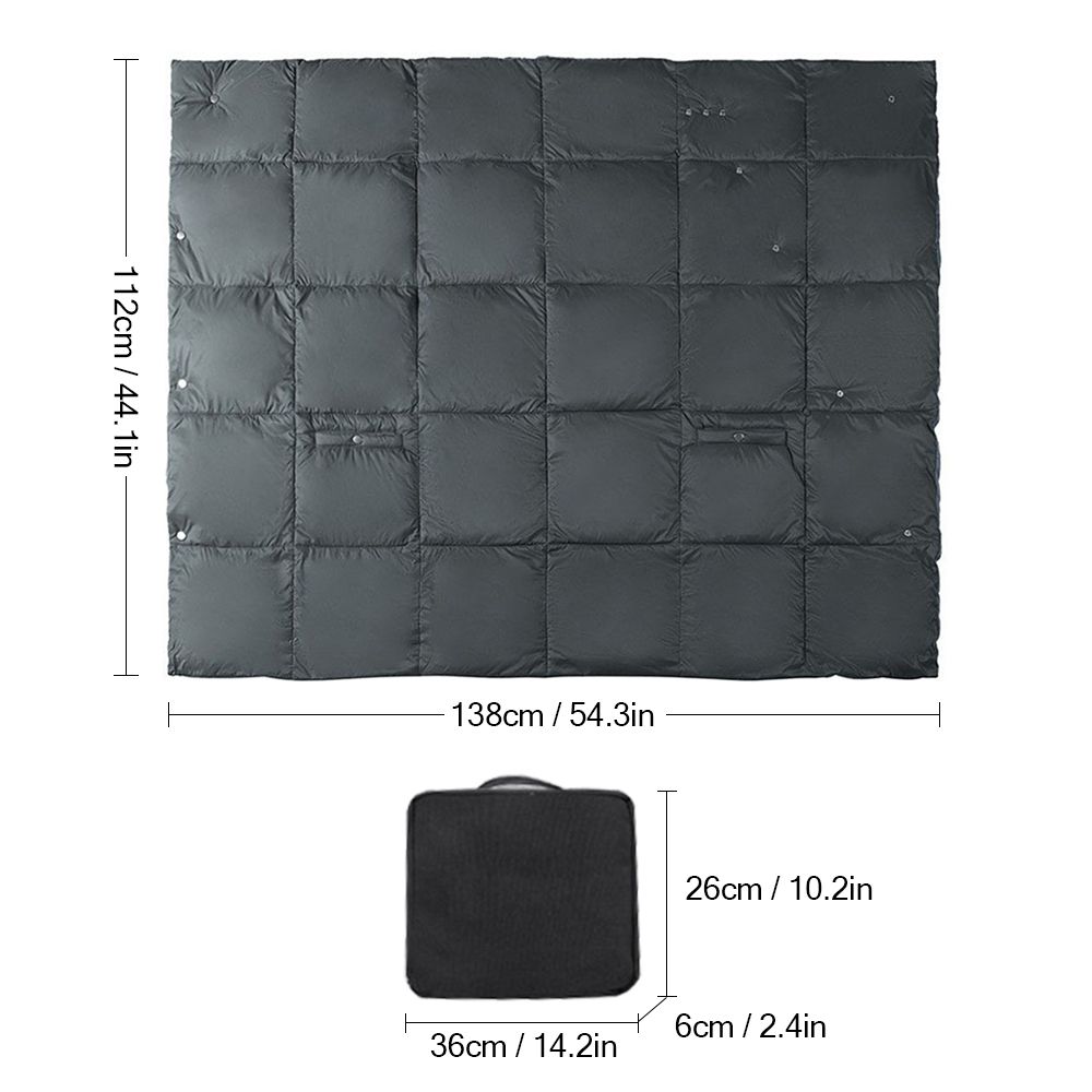 Dual Purpose Wearable USB Heated Blanket Electric Heating