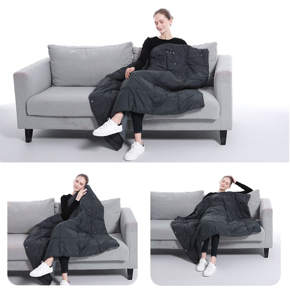 Dual Purpose Wearable USB Heated Blanket Electric Heating