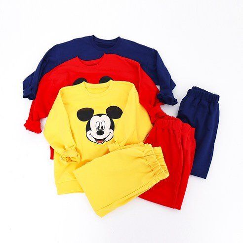 Disney Children's Mickey Mouse Wells Sweatshirt Top And