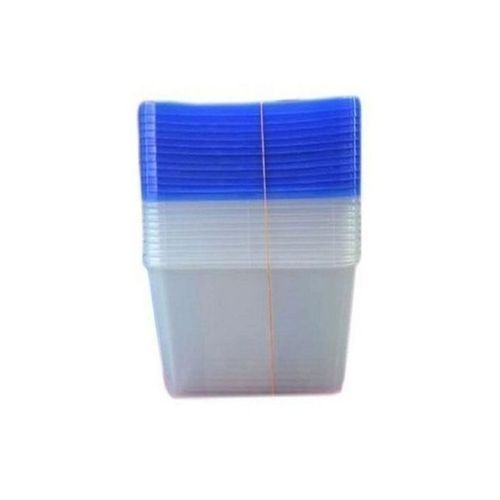 Transparent Disposable Take Away Plate - 25 Pieces