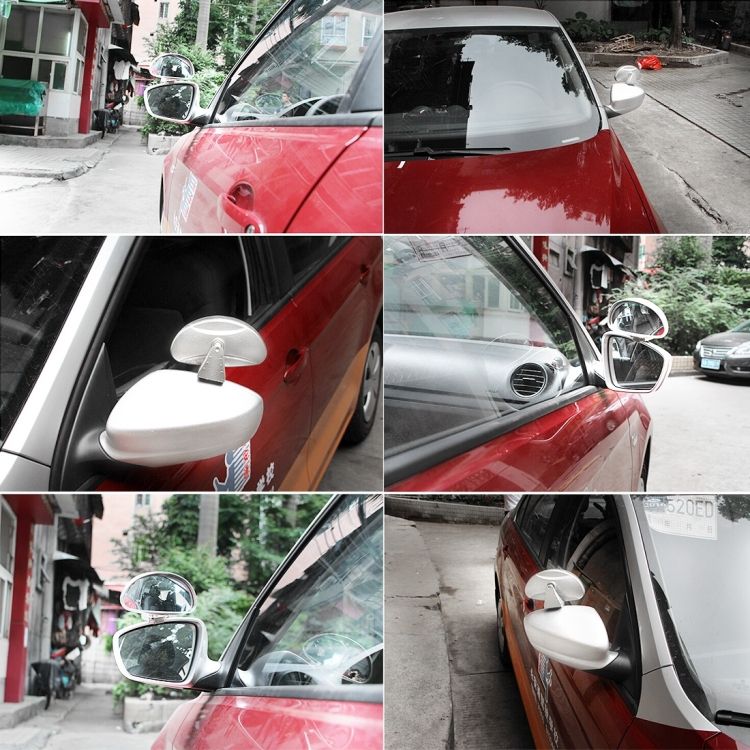 Rear View Blind Spot Mirror Universal Auxiliary Mirror