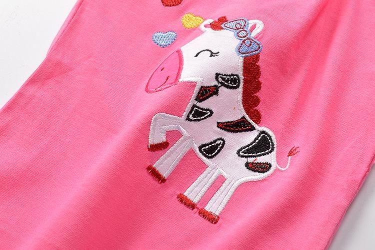 Summer Girls' Short Sleeved Kazakhstan Children's Clothing Infant Cotton Triangle Rompers