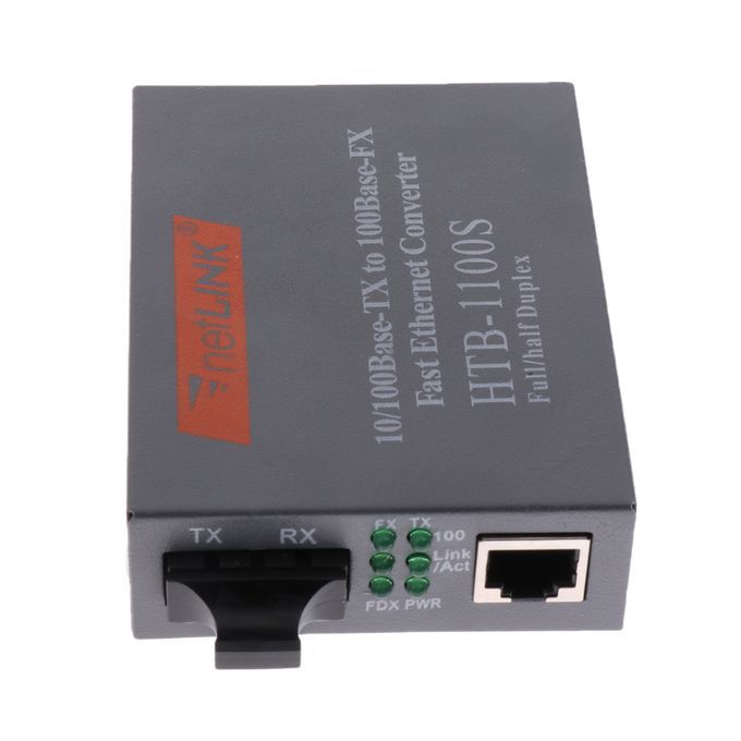 HTB-1100s 10/100M 25KM Simplex Fiber Optic To RJ45 Ethernet Media