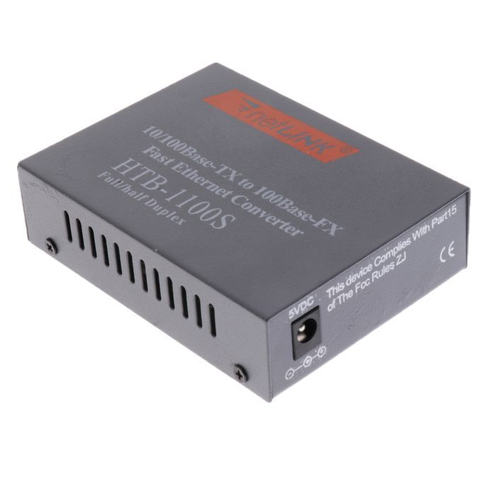 HTB-1100s 10/100M 25KM Simplex Fiber Optic To RJ45 Ethernet Media