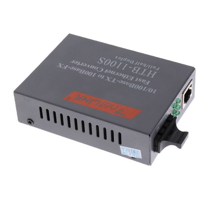 HTB-1100s 10/100M 25KM Simplex Fiber Optic To RJ45 Ethernet Media