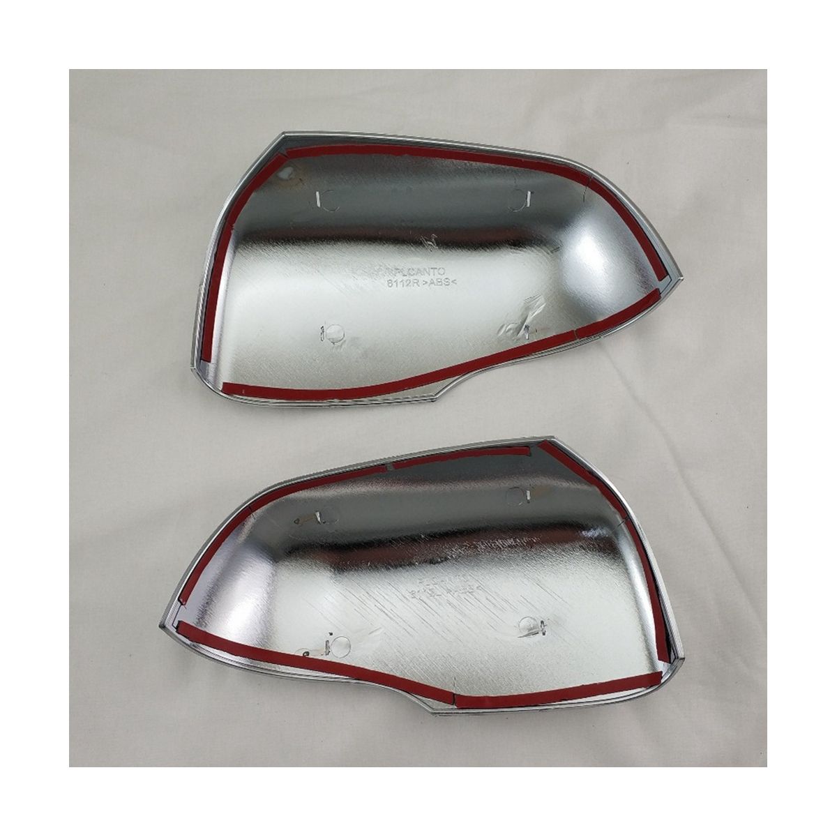 Car Chrome Silver Rearview Side Glass Mirror Cover for Pican