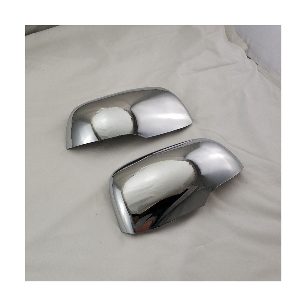 Car Chrome Silver Rearview Side Glass Mirror Cover for Pican