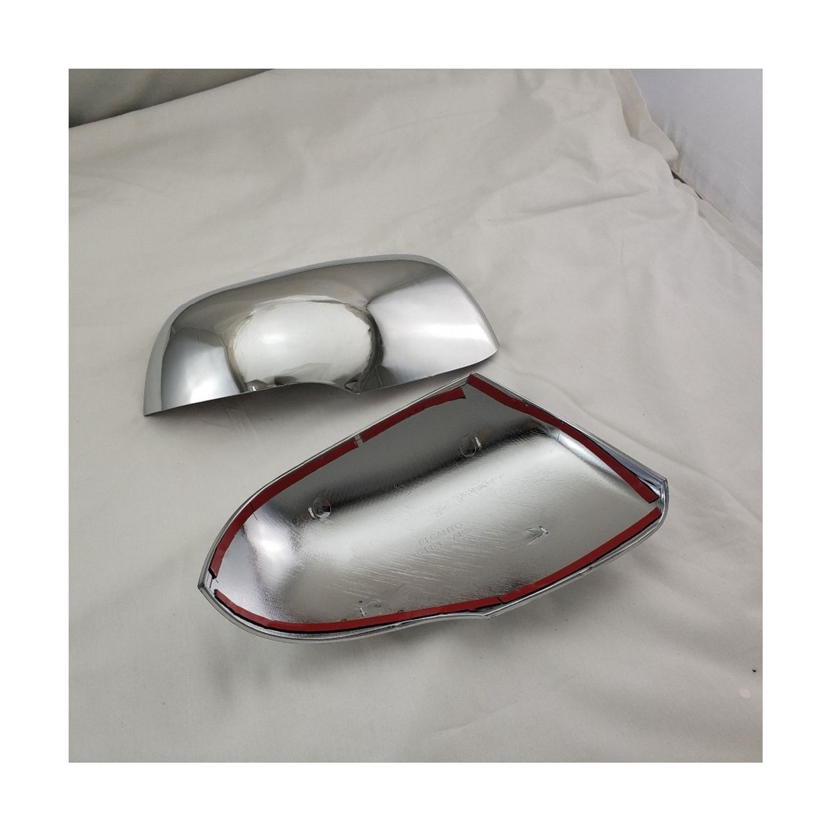 Car Chrome Silver Rearview Side Glass Mirror Cover for Pican