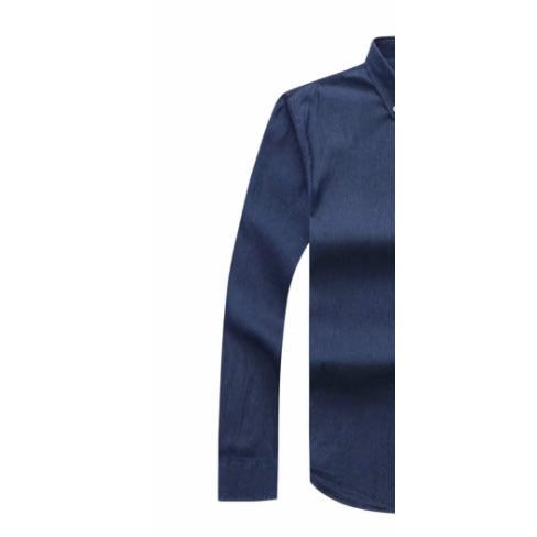 Mens Deninm Oxford Shirt - Blue