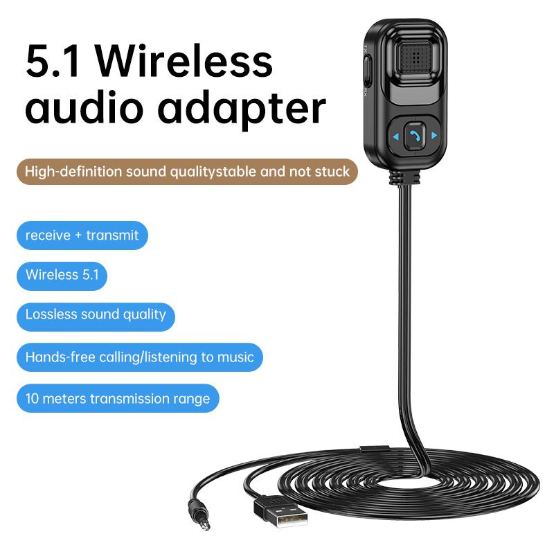 Wireless Audio Transmitter Receiver  Car Speakerphones