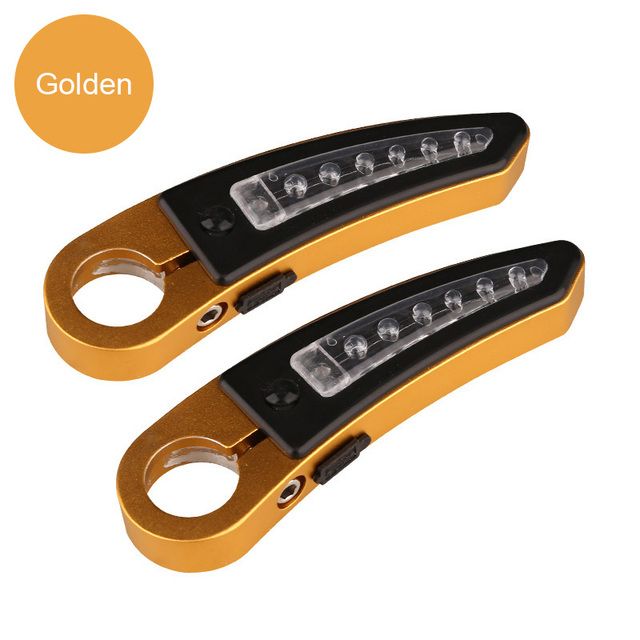 Bicycle Handlebar Ends With Solar Power Usb Recharegable